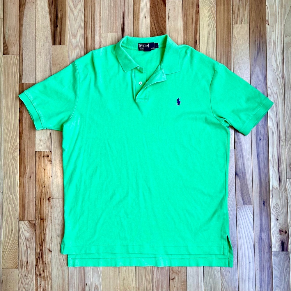 Polo Ralph Lauren Large S/S Shirt - Green